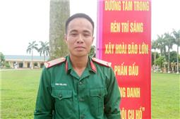 Ước mơ đẹp của Binh nhì Nông Tiến Công